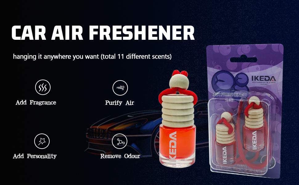 Car Air Fresheners for Women Berry Smell Air Freshener Car Strong