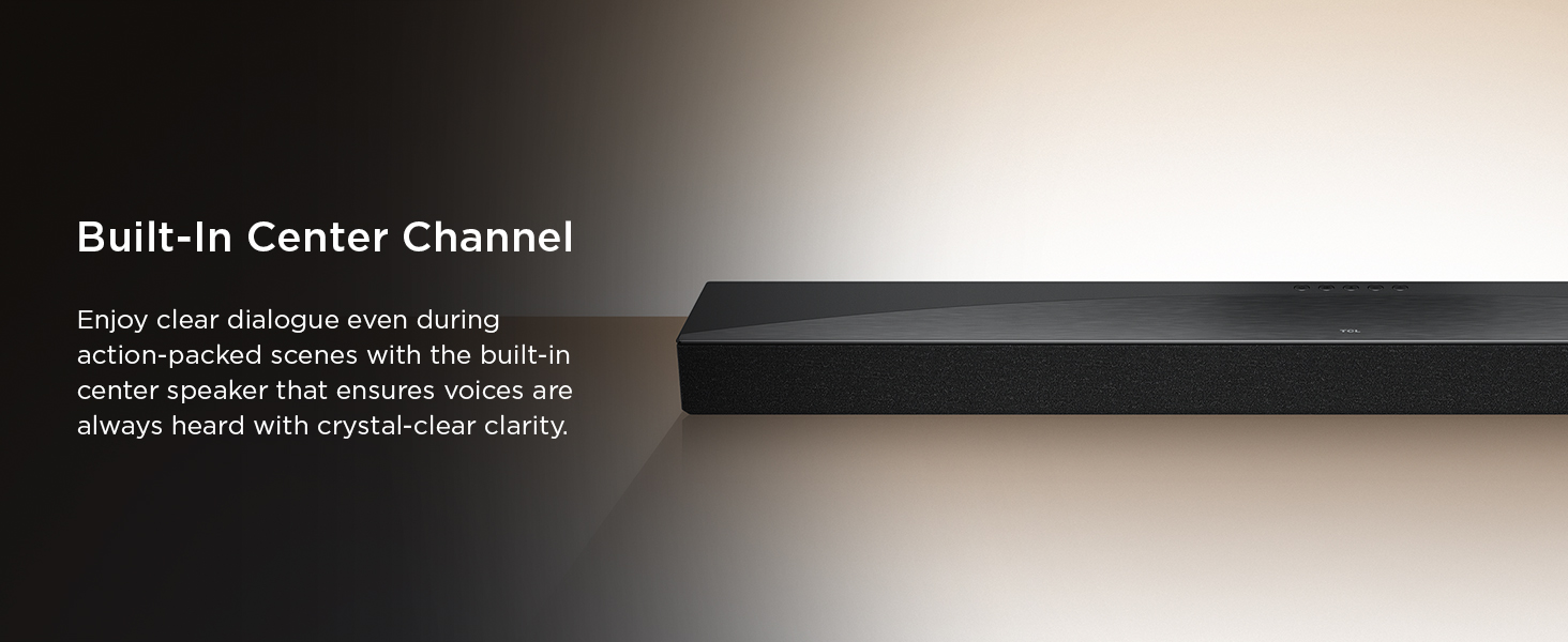 Built-In Center Channel