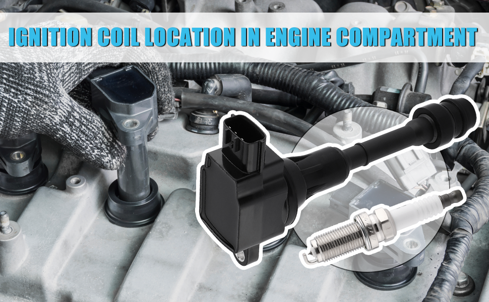 TAUTOY UF350 GN10219 C1398 224488H315 224488H310 Ignition Coil 4505 5018 6376 7787 Spark Plug
