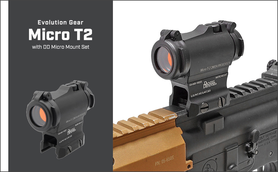 Amazon | 良品武品 Evolution Gear Micro T-2 ドットサイト