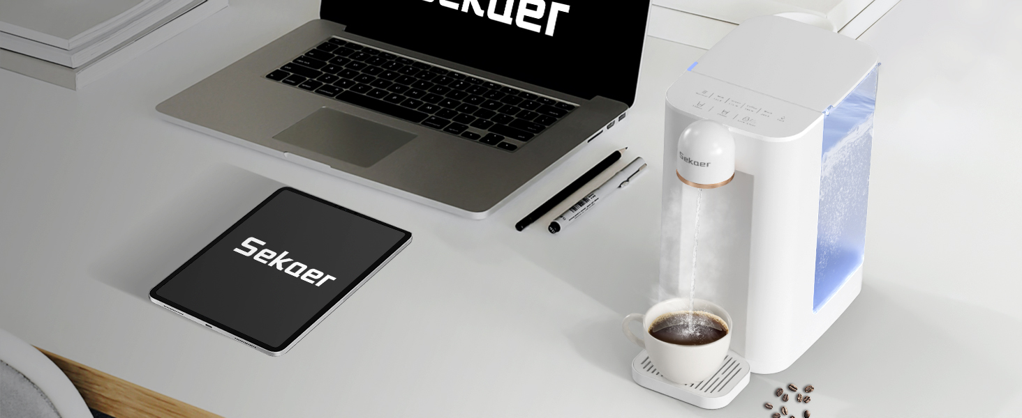 Sekaer Instant Hot Water Dispenser, 3L/106 Oz Electric Tea