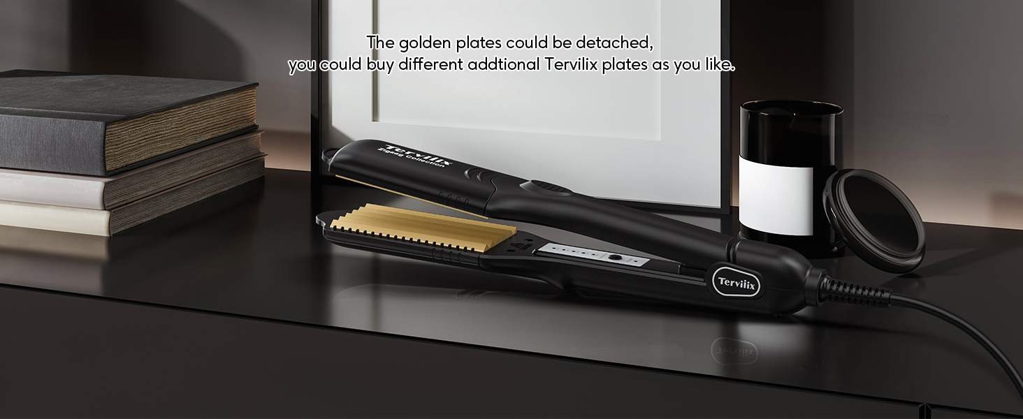 Terviiix Hair Crimper, Crimper Hair Iron for Thin Fine