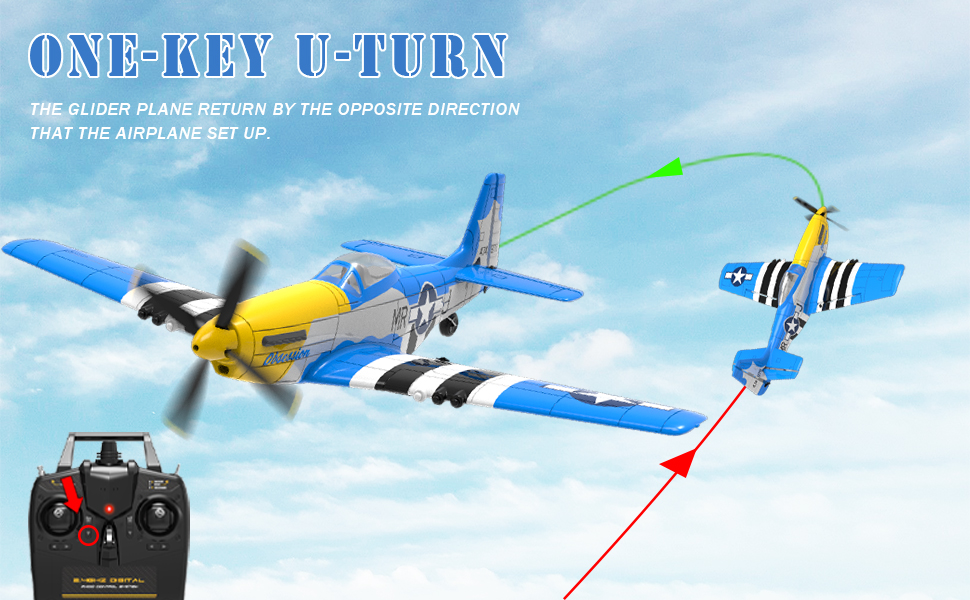 28°C RC Plane 4 Channel Remote Control Airplanes, 4CH RC