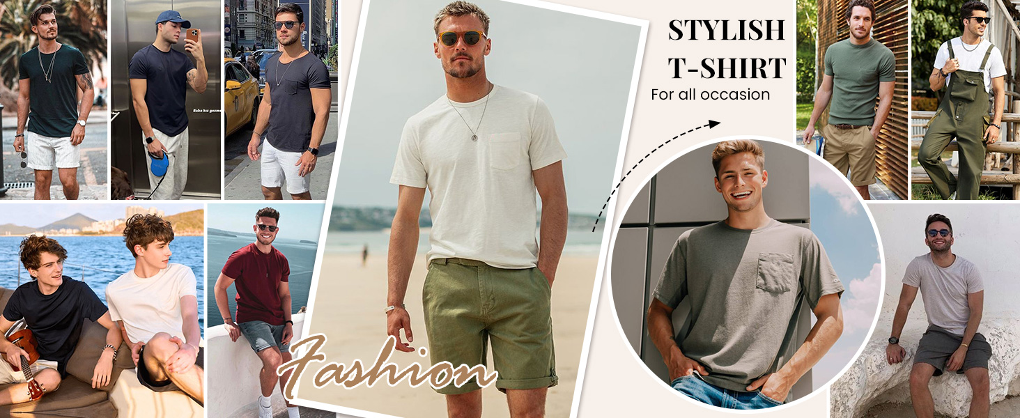 mens summer fashion tee