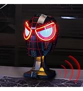 BRICKSHINING LED Lighting Compatible with Lego Miles Morales Mask 76329, Upgraded Light Kit Compa...