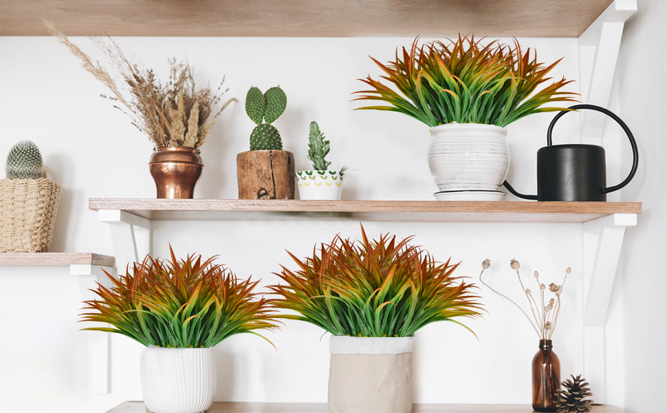 12 Pcs Fake Plants UV Resistant Artifici... 13 8 pcs Artitifial Plants