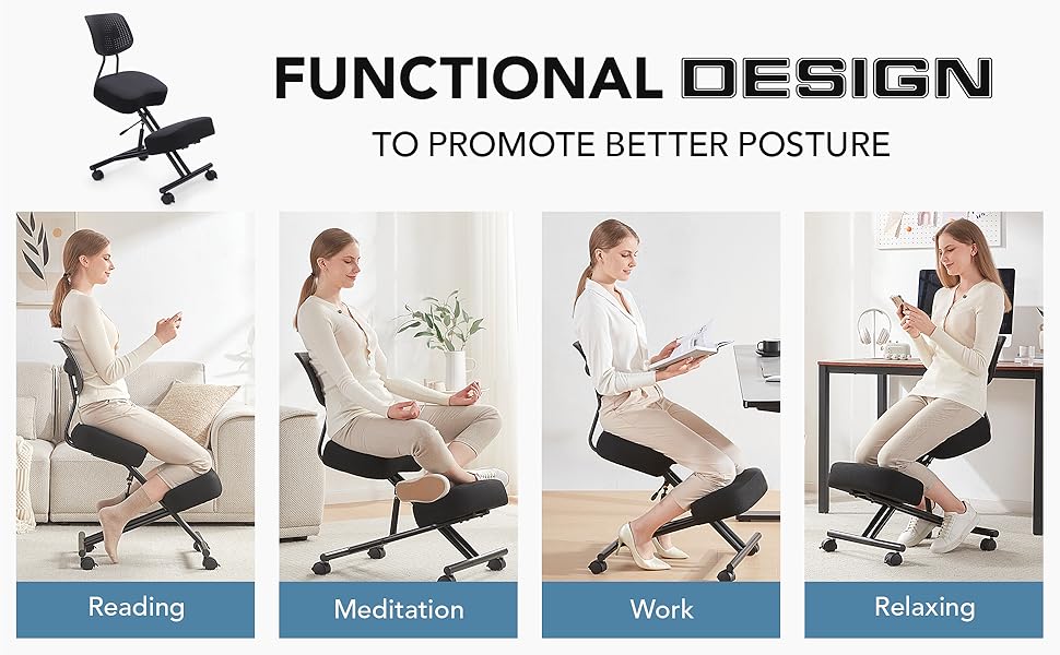 ergonomic kneeling chair