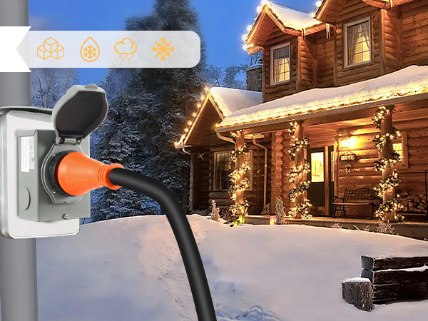 Amazon.com: Finderomend 50 ft 50 Amp Generator Cord and