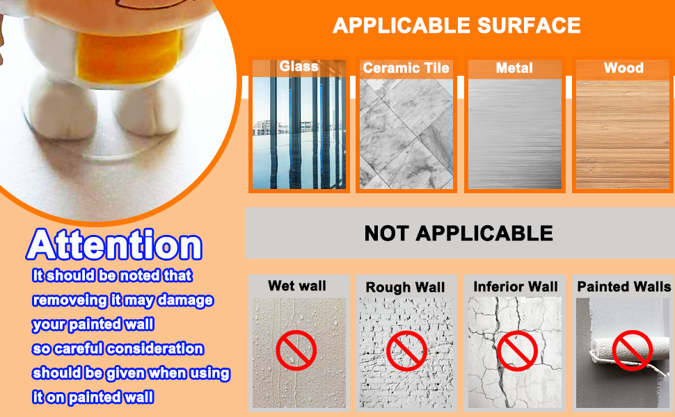 KAIHENG 96PCS Mounting Tape, Double Sided Tape for Wall, Picture