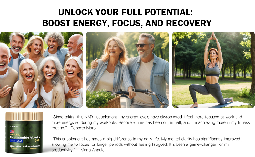 Nicotinamide Riboside 900mg NAD+ Supplement with