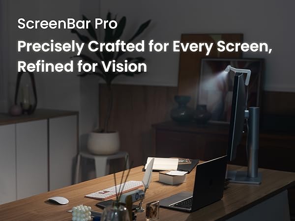 Amazon.com: BenQ ScreenBar Pro LED Monitor Light Bar