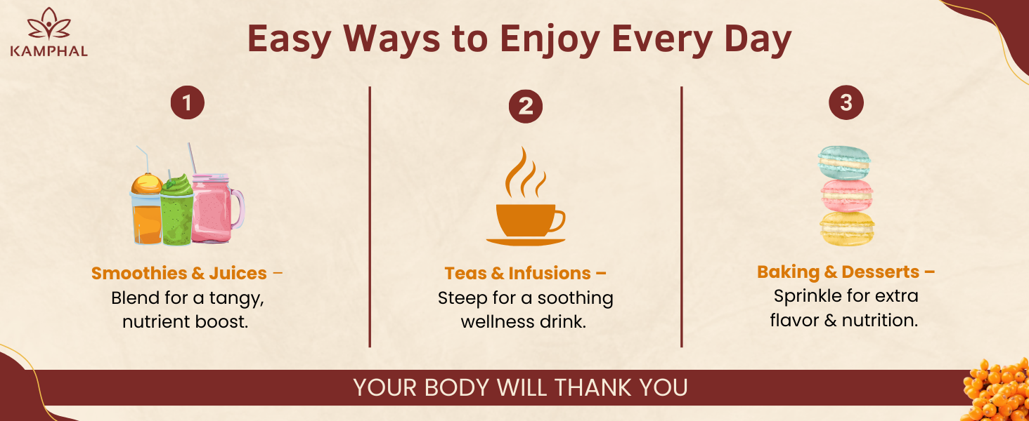 Organic Sea Buckthorn for Healthy Hair and Glowing Skin