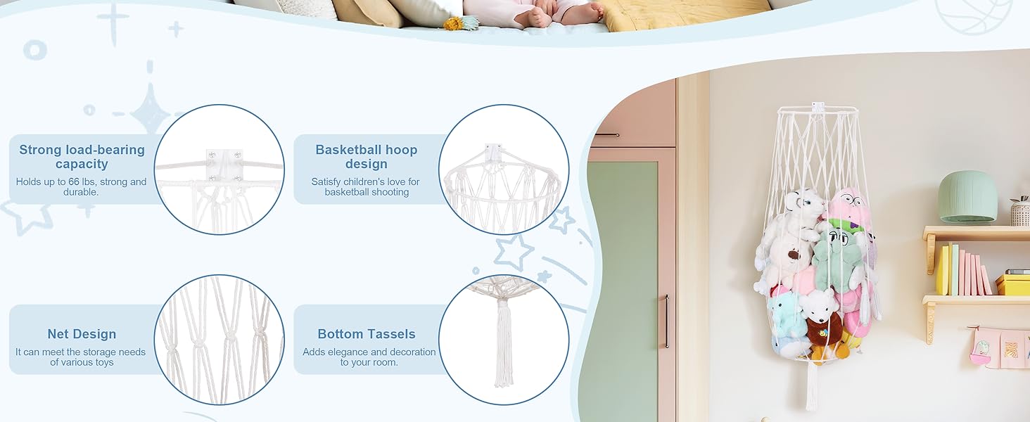 stuffed animal storage