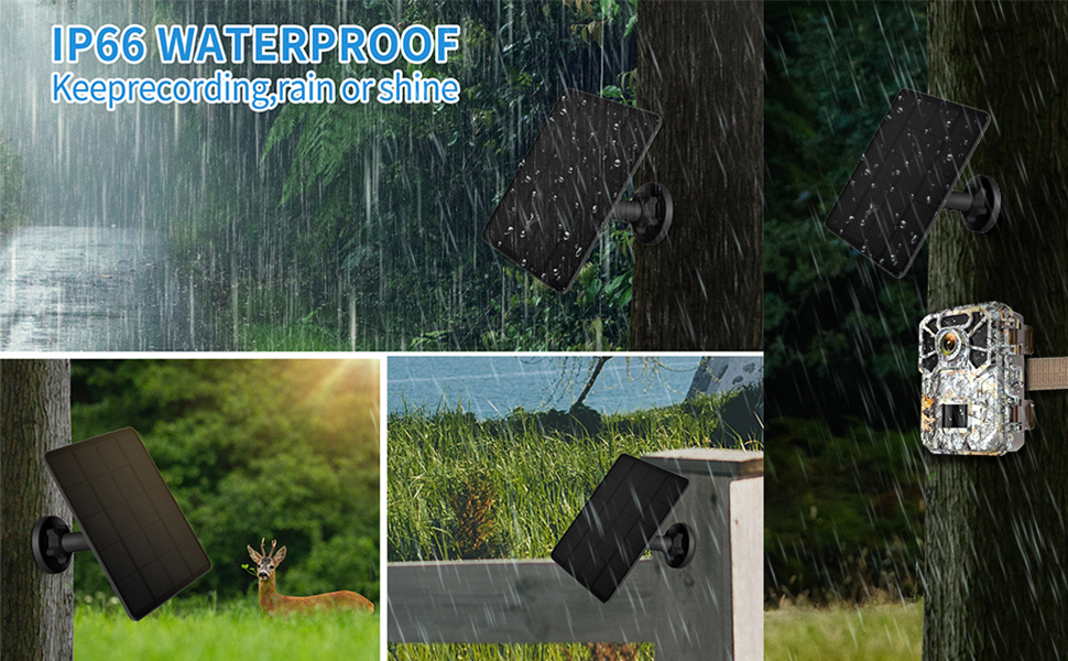 Trail Camera Solar Panel