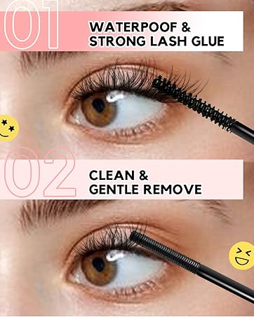 lash glue and remover