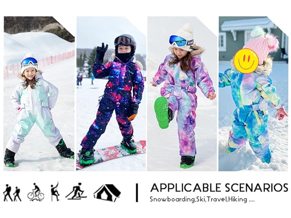 Amazon.com: Bluemagic Little Kid's One Piece Overall Snowsuits Ski