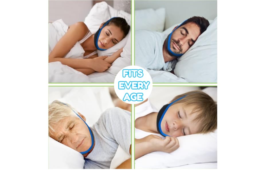 Chin strap for sleeping for CPAP users anti-snoring stopper snoring devices double chin reducer 