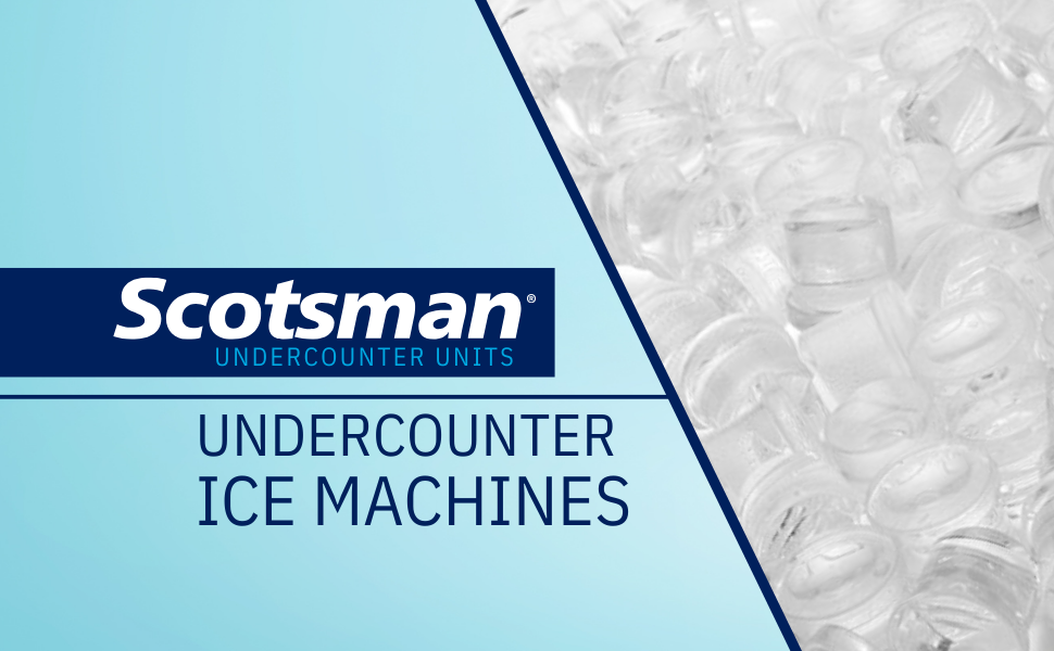 Gourmet Cube undercounter ice machine by scotman