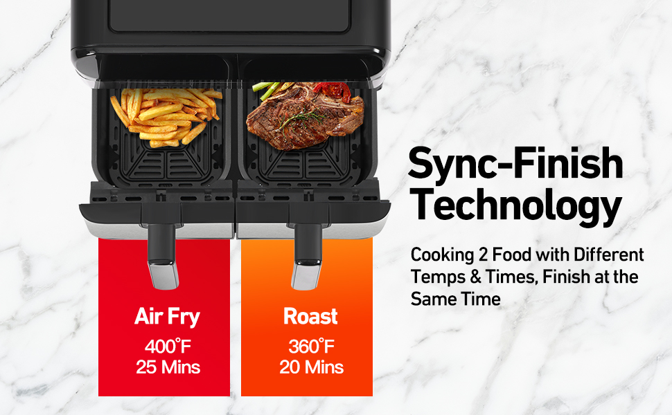 Dual Basket Air Fryer