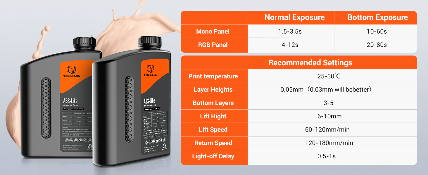 3D printer resin ABS-LIKE