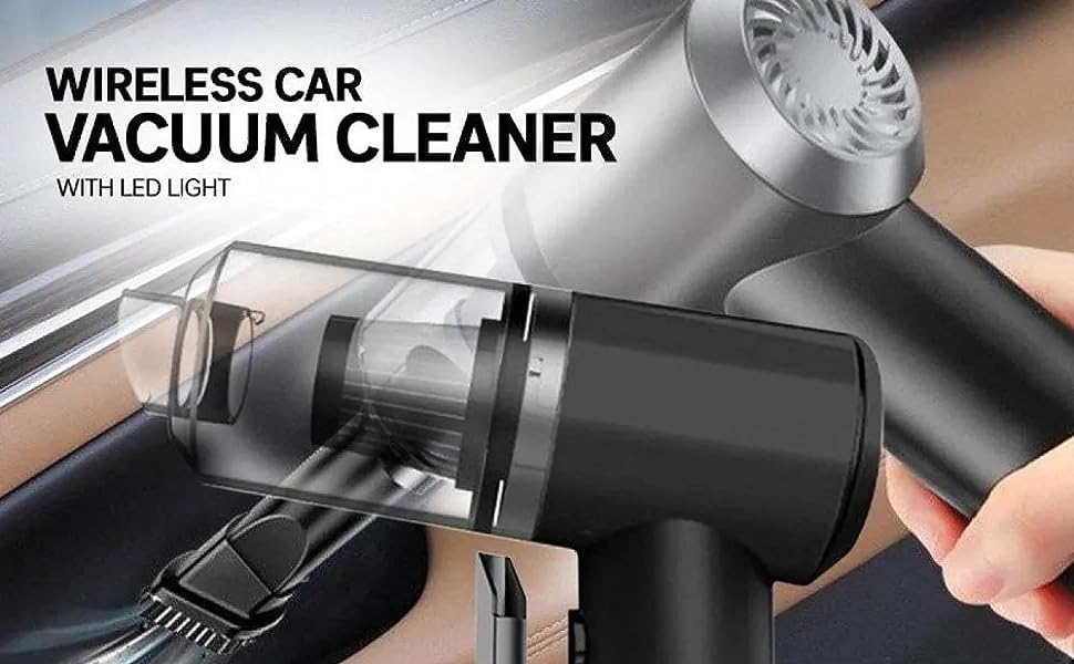 Wireless Car Vaccuum Cleaner