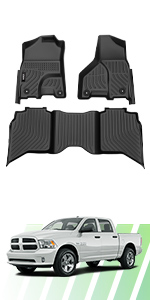 2009-2018 RAM 1500 2500 3500 floor mats