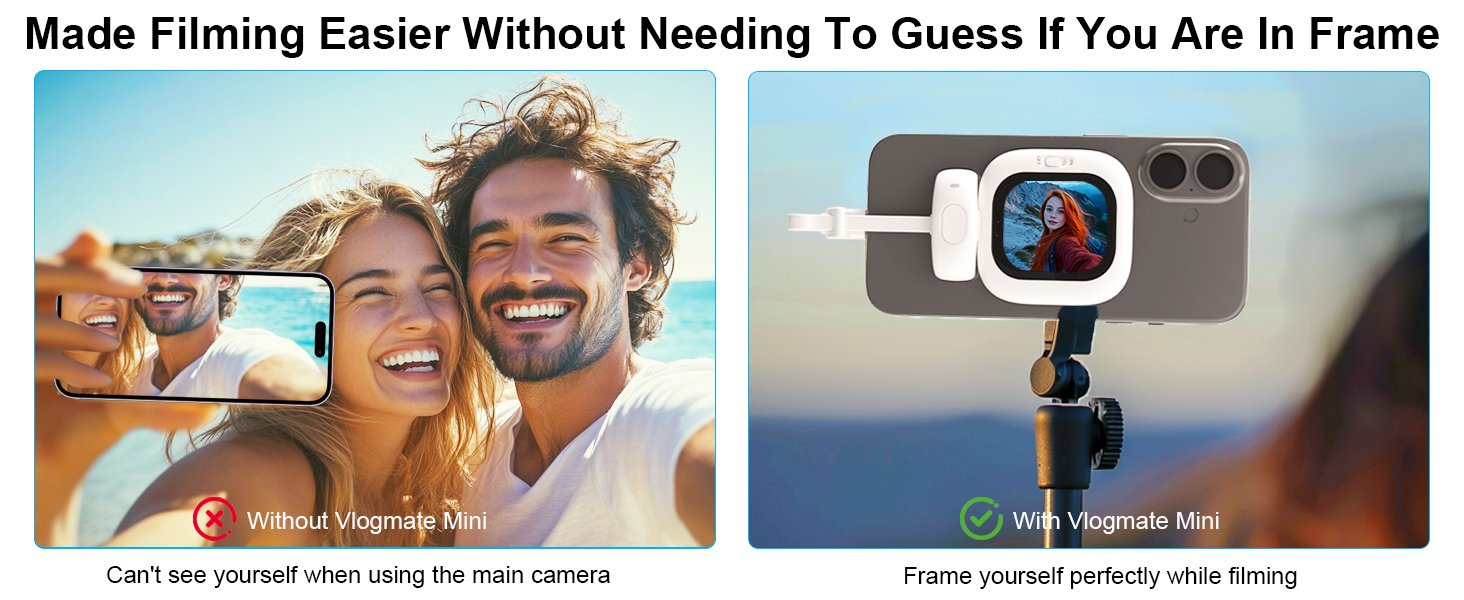 Founist Vlogmate Mini Selfie Monitor Screen