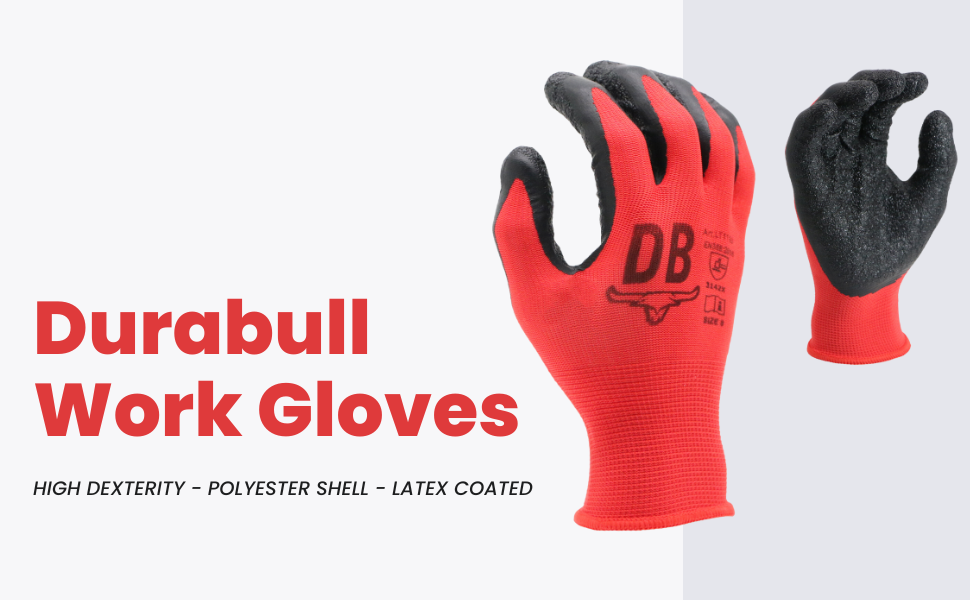 Latex Coated Gloves