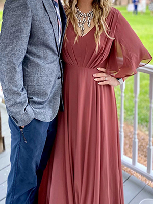 OYI bridesmaid dress