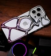 Angry miao Emptiness Phone Case for iPhone 15 Pro (Only),MagSafe Compatible 22g Lightweight,Silve...