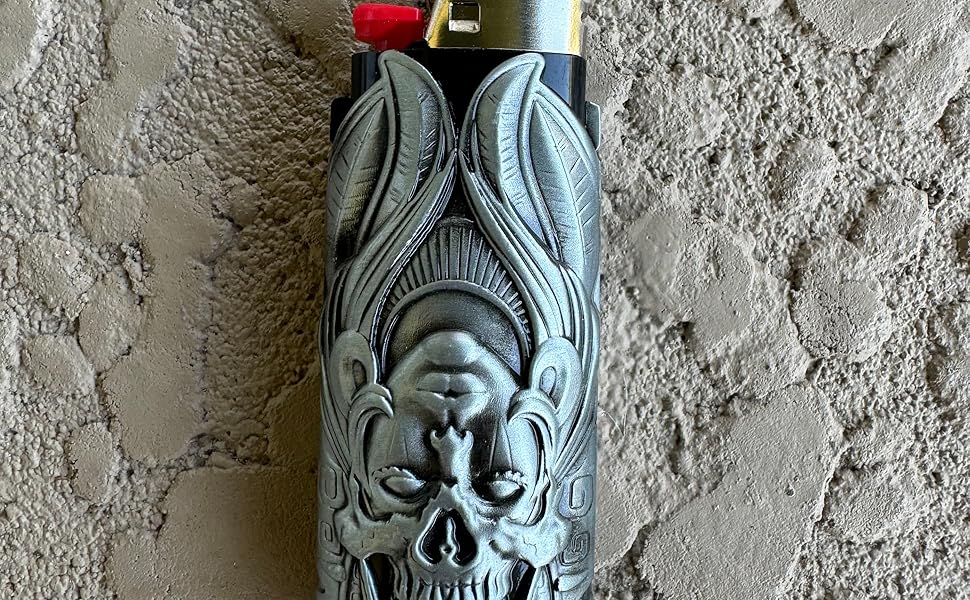Y.Gページ Amazon.com: Metal Lighter Case Cover Holder fits BIC Lighter