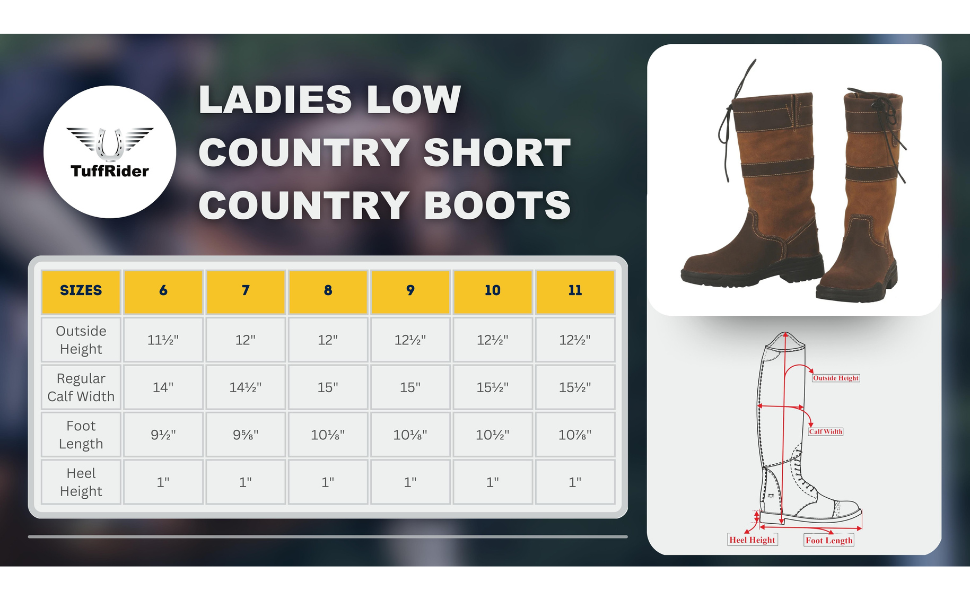 tuffrider low country waterproof boot