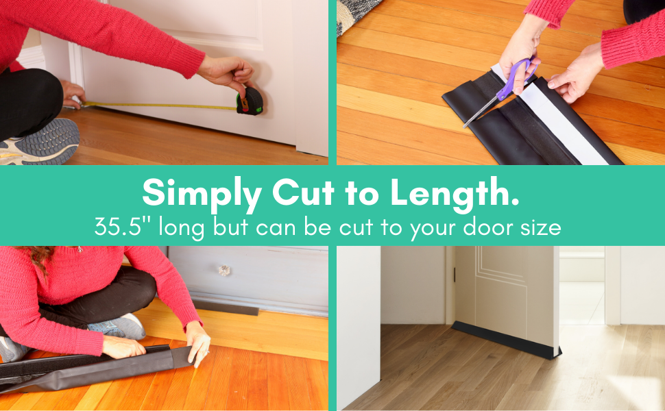 Absolute Living Triangular Door Draft Stopper (Upgraded