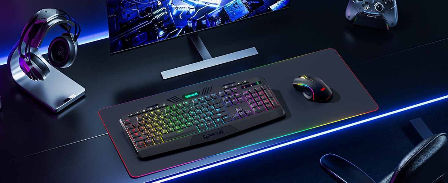 Redragon S101-PKS Gaming Keyboard and Mo... 23 Gaming Keyboard and Mouse