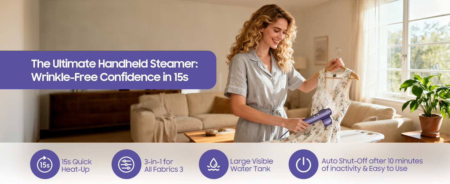clothing steamer handheld