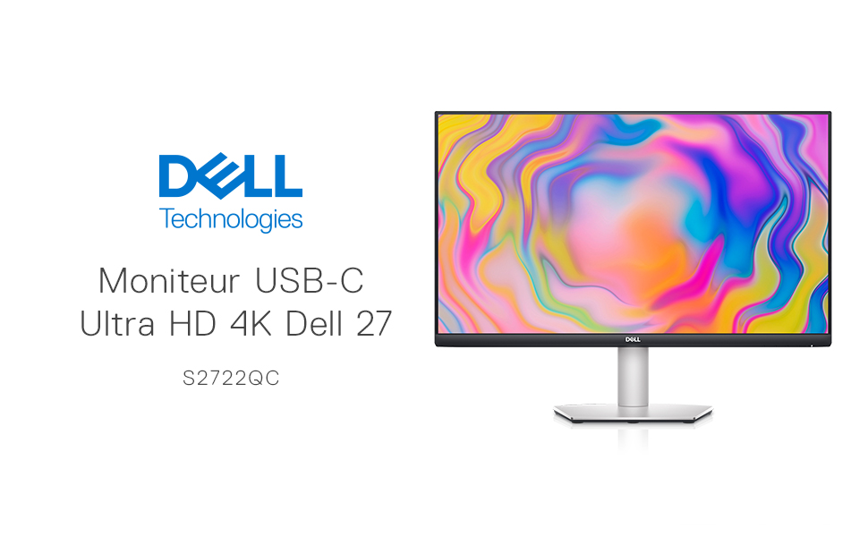 Dell 27 4K UHD USB-C モニター - S2722QC Dell 27 4K UHD USB-C Monitor - S2722QC | Dell Canada