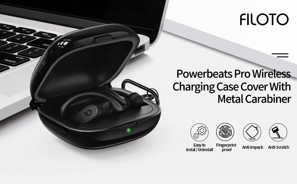 Powerbeats Pro Case Cover, Filoto Hard Case for Powerbeats