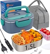 Electric Lunch SPOOL High Bone Muscle他CD Amazon.com: Electric Lunch Box Food Heater for Adults, 80W