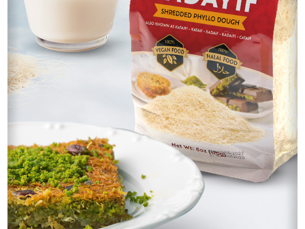 dried kataifi perfect ingredient for dubai chocolate pistachi bar knafeh