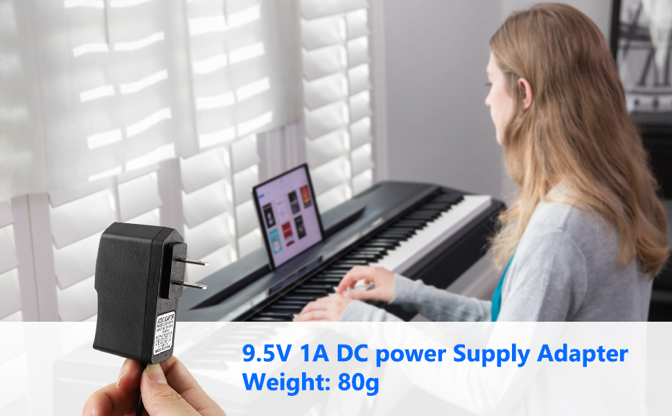 BXIZXD 9.5V AC/DC Adapter for Casio ADE95100LU, Power