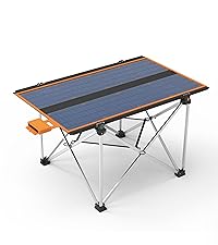 Amazon | Newie ソーラーパネル アウトドア テーブル 折りたたみ