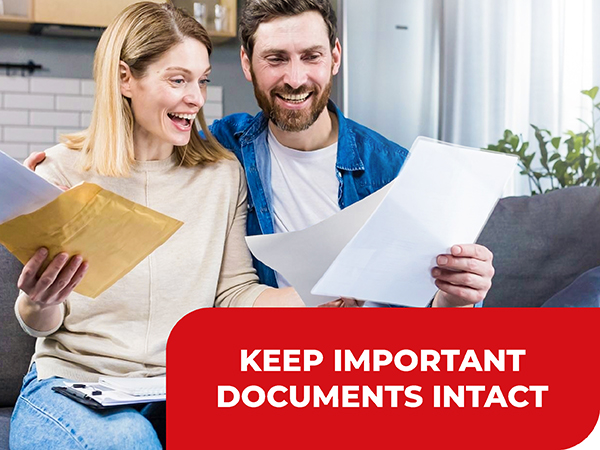 keep important documents intact