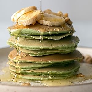 Blue Orchid organic pandan powder green pancake