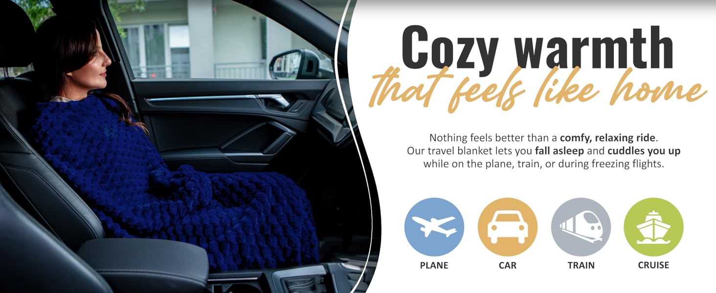 Boacay travel blanket cozy warmth that feels like home