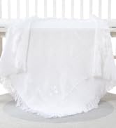 white christening blanket