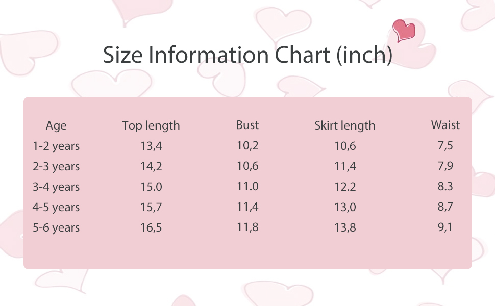 Toddler Baby Girl Valentine's Day Clothes Outfit Long Sleeve Heart Shirt Blouse Skirts Set