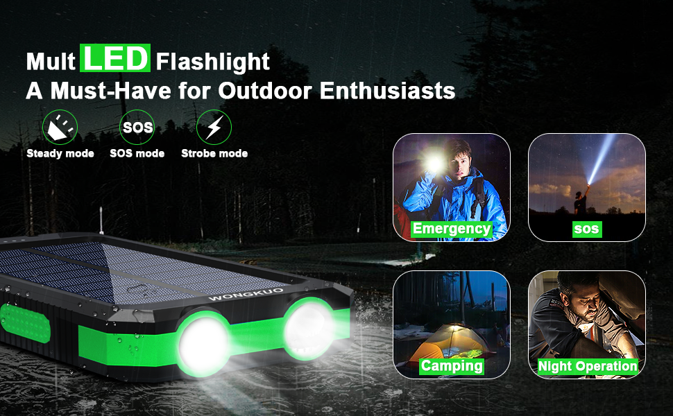 Solar charger power bank