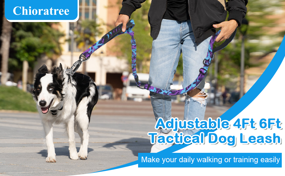 tactical dog leash
