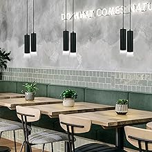 Restaurant pendant lights