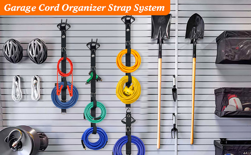 Extension Cord Organizer Storage System,Heavy Duty